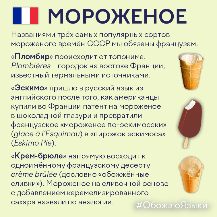 Мороженое