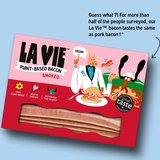 La Vie – веганский бекон, вкус которого больше половины опрошенных не отличили от свиного